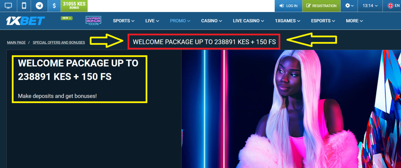 1xBet Welcome Bonus Terms and Conditions